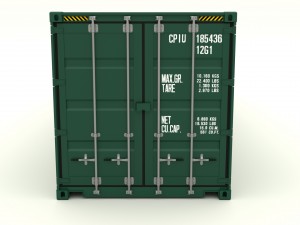 shipping container china shipping 3D Модель