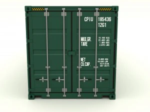 shipping container china shipping 3D Model