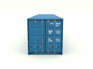 shipping container hanjin 3D Model