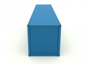 shipping container hanjin 3D Model