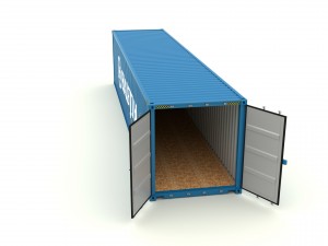 shipping container hanjin 3D Model