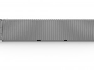 shipping container hanjin 3D Model