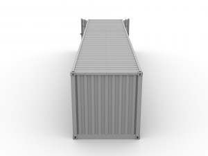 shipping container hanjin 3D Model