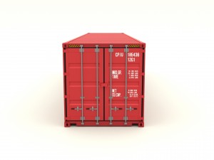 shipping container k line 3D Модель