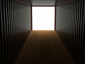shipping container k line 3D Модель