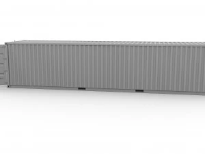 shipping container k line 3D Model