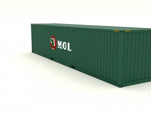 shipping container mol 3D मॉडल