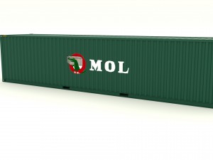 shipping container mol 3D मॉडल