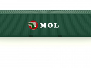 shipping container mol 3D मॉडल