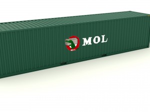 shipping container mol 3D मॉडल