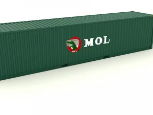 선적 컨테이너 몰 3D 모델