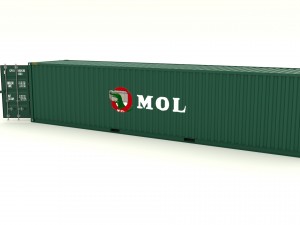 shipping container mol 3D मॉडल