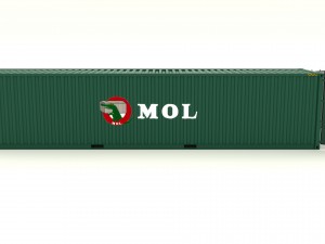 shipping container mol 3D मॉडल