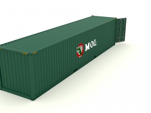 shipping container mol 3D मॉडल