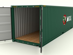 shipping container mol 3D मॉडल