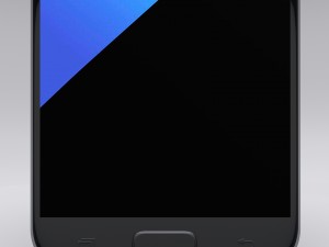 samsung galaxy s7 black 3D Model