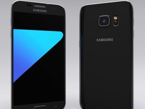 samsung galaxy s7 white 3D Model
