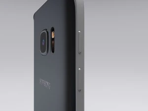 samsung galaxy s7 white 3D Model
