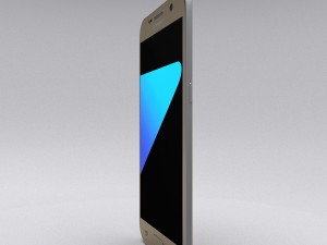 samsung galaxy s7 gold Modelo 3D