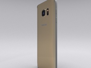 samsung galaxy s7 gold Modelo 3D