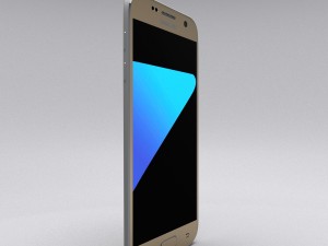 samsung galaxy s7 gold Modelo 3D