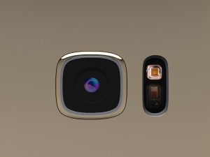 samsung galaxy s7 gold Modelo 3D
