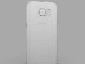 samsung galaxy s7 gold Modelo 3D
