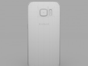 samsung galaxy s7 gold Modelo 3D