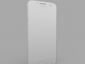 samsung galaxy s7 gold Modelo 3D