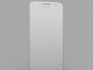samsung galaxy s7 gold Modelo 3D
