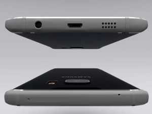 samsung galaxy s7 gray 3D Model