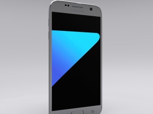 samsung galaxy s7 gray 3D Model