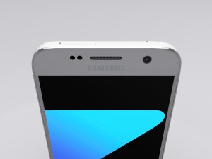 samsung galaxy s7 gray 3D Model