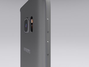 samsung galaxy s7 gray 3D Model