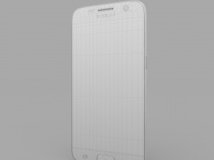 samsung galaxy s7 gray 3D Model