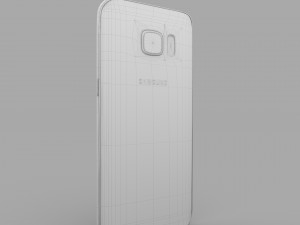 samsung galaxy s7 gray 3D Model