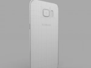 samsung galaxy s7 gray 3D Model