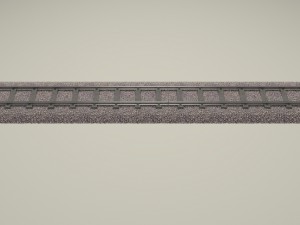train track 3D मॉडल