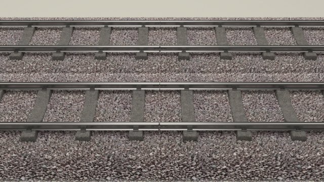 train track double 3D-Modell .c4d .max .obj .3ds .fbx .stl .blend 