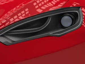 tesla model s with chassis-interior hdri 3D Model