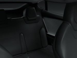 tesla model s with chassis-interior hdri 3D 모델