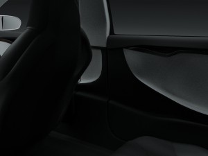 tesla model s with chassis-interior hdri 3D 모델