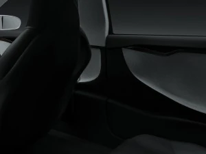 tesla model s dengan sasis-interior hdri Model 3D