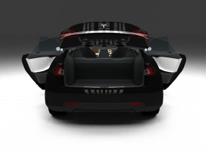 tesla model s with interior hdri 3D मॉडल