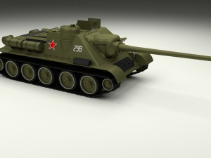 su 100 interior-engine bay full 3D 모델