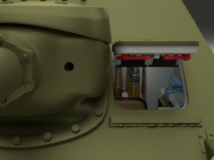 su 100 interior-engine bay full 3D 모델