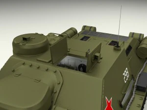 su 100 interior-engine bay full 3D Model