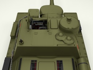 su 100 interior-engine bay full 3D 모델