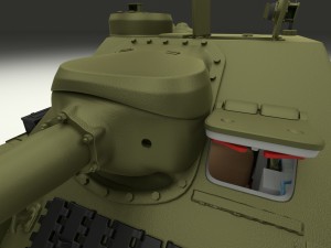 su 100 interior-engine bay full 3D 모델