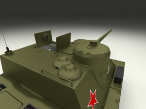 su 100 interior-engine bay full 3D 모델